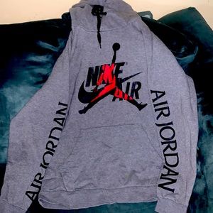 Air Jordan hoodie has matching sweat pants if inquired for extra price